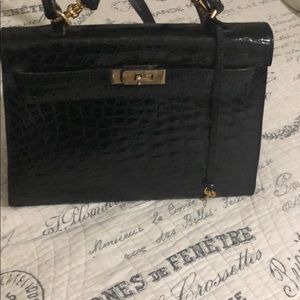 Leather bag made in Italy